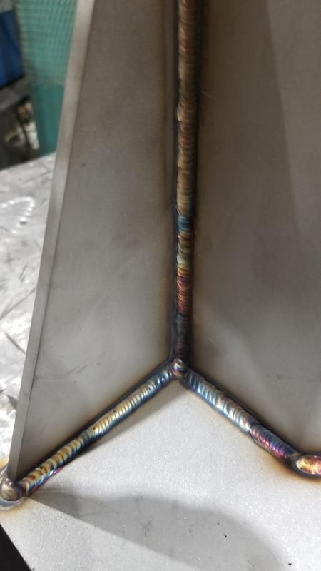 Stainless steel TIG welding (GTAW)