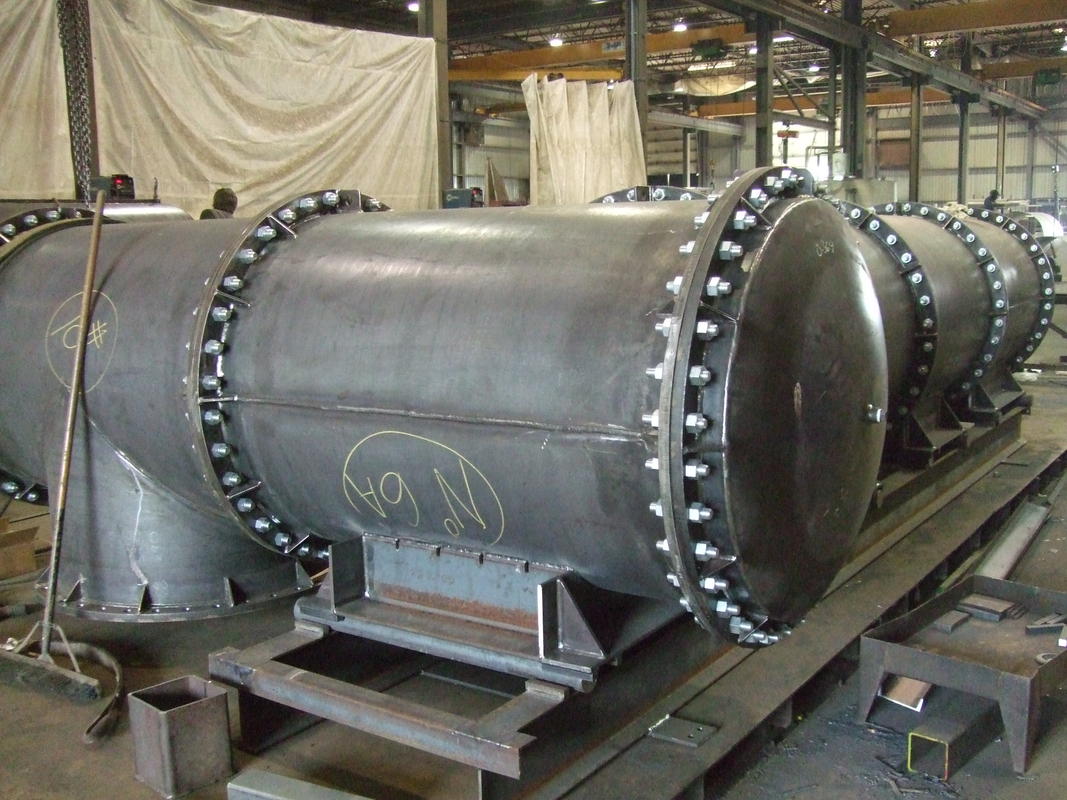 Hot air pressure ducting