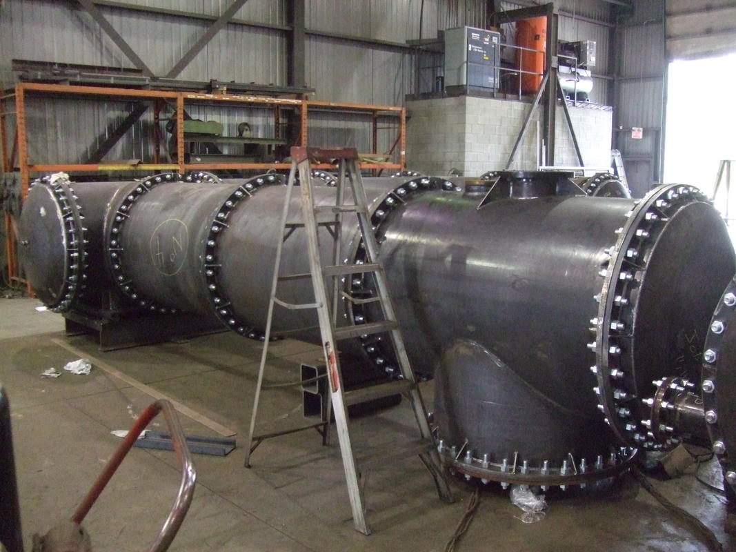 Hot air pressure ducting