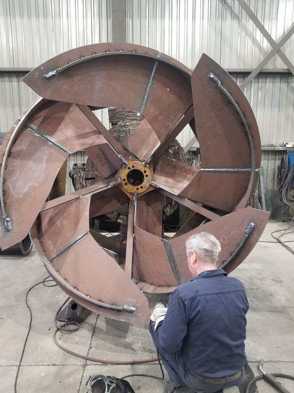 Snow blower augers