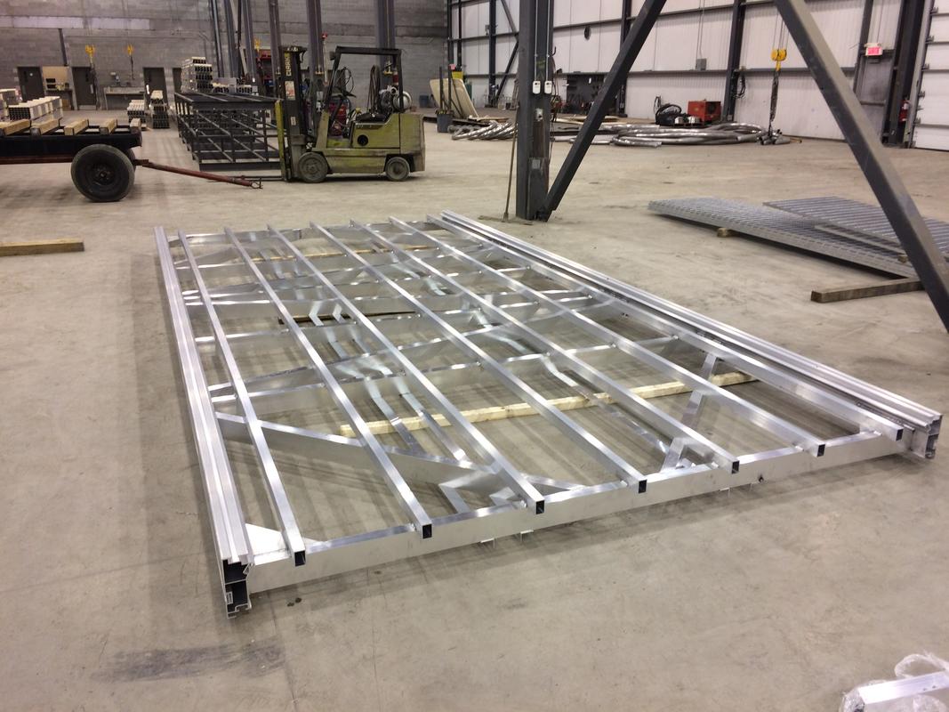 Aluminum structure